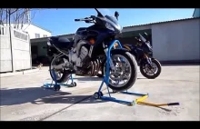 Jak szybko podnieść motocykl w garażu?