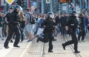 Demonstrację w niemieckim Chemnitz. „Wielu protestujących gotowych do przemocy"