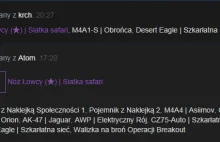 Kradzież cennego przedmiotu wirtualnego na Steamie (Noża)