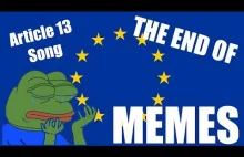 It's the End of the Web - Article 13...