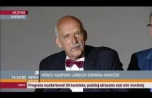 Janusz Korwin-Mikke o Kukizie i przyszłym wspólnym starcie w wyborach