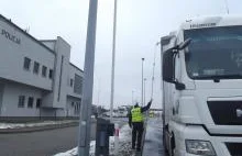 Autostradowi policjanci sprawdzali odśnieżenie ciężarówek | Komenda...
