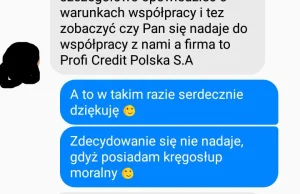 Przekonaj się czy nadajesz się do pracy w ProfiCredit - oby nie