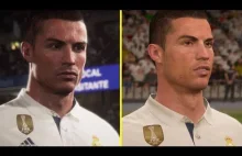 FIFA 18 vs FIFA 17- Porównanie Grafiki