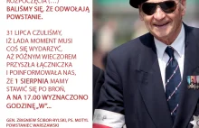 Generał Zbigniew Ścibor-Rylski o atmosferze ostatnich dni przed Powstaniem.