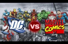 DC vs Marvel czyli odwieczna wojna