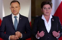 Telewizja Polska wyjaśnia, dlaczego najpierw wyemitowała orędzie Beaty...