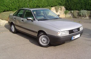 Audi 80 B3 - aspirujący klasyk - Bezpieczna podróż