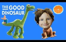 Recenzja zabawki z filmu Dobry Dinozaur, The good dinosaur. Arlo jez. ang