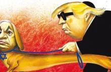 Karykatura Netanjahu w NYT - po protestach karykaturzysta zostal zwolniony.