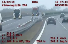 KIEROWCA BMW PRZEKROCZYŁ PRĘDKOŚĆ O 98 KM/H! Pędził S3 z prędkością 218...