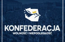 Przewodniczący Rady Miasta Adam Opałka niszczy materiały wyborcze Konfederacji