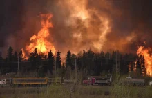 Kanada: pożar miasta Fort McMurray. Ewakuowano 80 tysięcy osób.